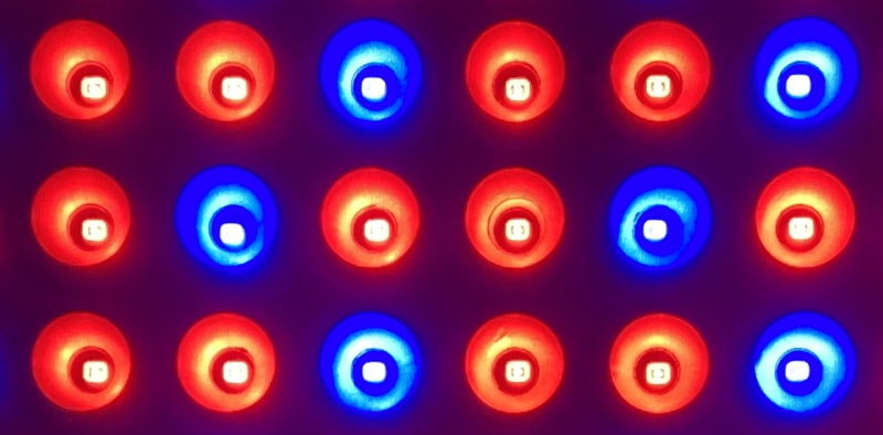 Blue/Red Panel Light
